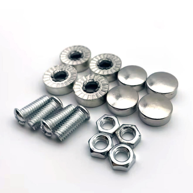Auto Exterior Accessories Bumper License Plate Screw  