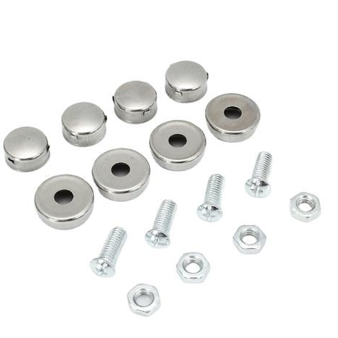 Auto Exterior Accessories Bumper License Plate Screw  